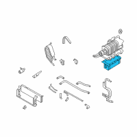 OEM 2003 Ford Mustang Cooler Diagram - 2R3Z-6K775-BA