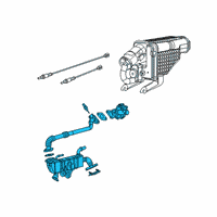 OEM 2020 Jeep Wrangler Cooler-EGR Diagram - 5281420AI