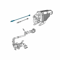 OEM 2022 Jeep Wrangler Sensor-Oxygen Diagram - 68291423AB