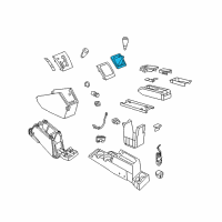 OEM Jeep Compass Boot-GEARSHIFT Diagram - 5273434AC