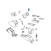 OEM Dodge Caliber Knob-GEARSHIFT Diagram - 5273342AB