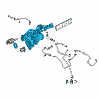 OEM 2019 BMW M760i xDrive Turbo Charger Diagram - 11-65-8-681-989