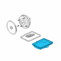 OEM Ford Explorer Sport Oil Pan Diagram - F69Z-7A194-AA