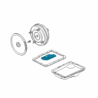 OEM 1999 Ford Explorer Filter Diagram - XL2Z-7A098-CA