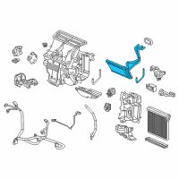 OEM Acura TLX Set, Core Heater S Diagram - 79115-TZ3-A41