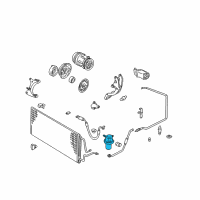 OEM Pontiac Drier Diagram - 1132766