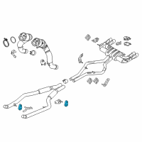 OEM 2017 BMW X5 Rubber Mounting Diagram - 18-30-7-854-413