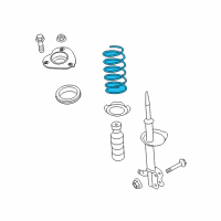 OEM 2013 Nissan Altima Spring-Front Diagram - 54010-3TA1B