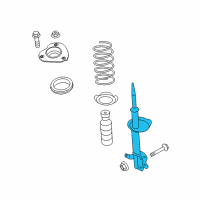 OEM 2018 Nissan Altima Strut Kit-Front Suspension, LH Diagram - E4303-9HS1A