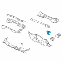 OEM Pontiac Insulator Asm-Dash Panel Diagram - 15835284