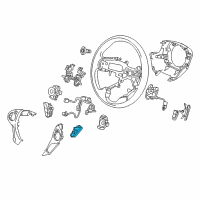 OEM 2016 Honda Accord Switch Assy., Multi Information Diagram - 35875-T2A-A01