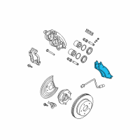 OEM Ram Dakota Pad Kit-Front Disc Brake Diagram - 68334862AB