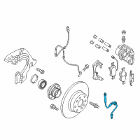 OEM 2020 Ram ProMaster City Line-Brake Diagram - 68261837AA