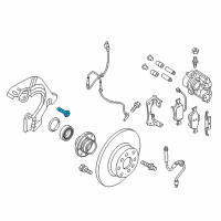 OEM 2018 Ram ProMaster City Bolt-HEXAGON FLANGE Head Diagram - 6106155AA