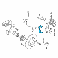 OEM Ram Adapter-Disc Brake CALIPER Diagram - 68211485AA