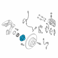 OEM 2016 Ram ProMaster City Hub Diagram - 68261854AA