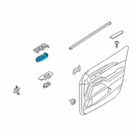 OEM 2021 Kia Telluride Power Window Unit Assembly Diagram - 93571S9000