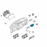 OEM 2013 Ford F-150 Module Diagram - BL3Z-2C006-BC