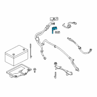 OEM Infiniti QX56 Holder FUSEIBLE Link Diagram - 24380-79915