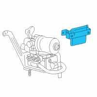 OEM 1997 Mercury Mountaineer Control Module Diagram - F57Z-2C219-A