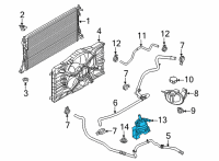 OEM 2021 Ford Mustang Mach-E MOTOR ASY Diagram - LJ9Z-8K621-A