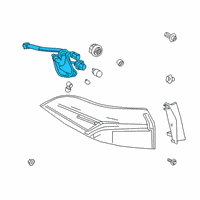 OEM 2021 Toyota Corolla Socket & Wire Diagram - 81555-02C60