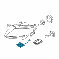 OEM Ford Taurus Module Diagram - DL3Z-13C170-A