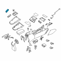 OEM 2020 Kia Forte SWITCH ASSY-INDICATO Diagram - 93310M6140