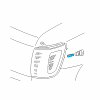 OEM 2004 Lexus LS430 Bulb Diagram - 00234-00192