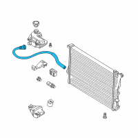 OEM BMW Z3 Connecting Line Diagram - 11-53-1-436-122