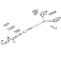 OEM Hyundai Azera Gasket-Exhaust Pipe Diagram - 28751-2B100