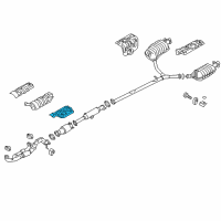 OEM 2014 Kia Cadenza Protector-Heat Center Diagram - 287933R000