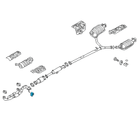 OEM 2015 Kia Cadenza Hanger-Exhaust Pipe Diagram - 287803V000