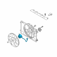 OEM 2018 Hyundai Ioniq Motor Assembly Diagram - 25386-G2000