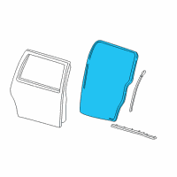 OEM 2001 Ford Windstar Door Weatherstrip Diagram - 5F2Z-16253A11-AA