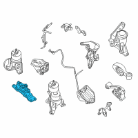 OEM 2020 Nissan Maxima Engine Mounting Insulator Assembly, Front Left Diagram - 11220-4RA0A