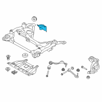 OEM 2016 BMW M4 Heat Protection Plate Right Diagram - 31-10-6-869-534