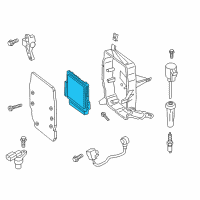 OEM 2017 Ford C-Max ECM Diagram - EM5Z-12A650-AGB
