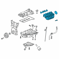 OEM 2020 Chevrolet Spark Intake Manifold Diagram - 12672109