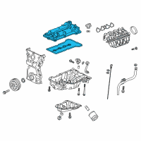 OEM 2018 Chevrolet Spark Valve Cover Diagram - 12699335