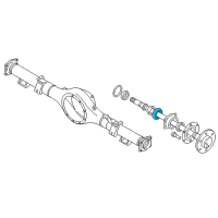 OEM 1993 Dodge Ram 50 Bearing Diagram - MB664447