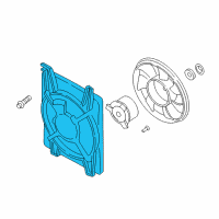 OEM Hyundai Elantra Shroud Diagram - 97735-2D000