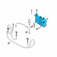 OEM 2001 BMW M5 Fluid Container Diagram - 61-67-7-044-896