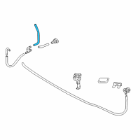 OEM Lexus RX450h Hose Diagram - 90075-15062