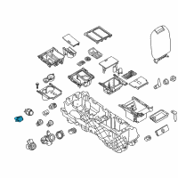 OEM Ford Trunk Lid Switch Diagram - AG1Z-54432A38-AA