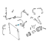 OEM 2018 Jeep Cherokee Valve Cor-A/C Line Diagram - 68231468AA