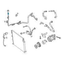 OEM 2017 Jeep Cherokee Valve Cor-A/C Line Diagram - 68231463AA