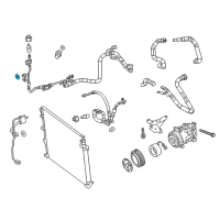 OEM 2016 Jeep Cherokee Seal-A/C Line Diagram - 68157533AA