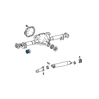 OEM Mercury Marauder Oil Seal Diagram - 3U2Z-1S177-AA