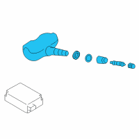 OEM 2013 Scion FR-S Tire Pressure Sensor Diagram - SU003-07506